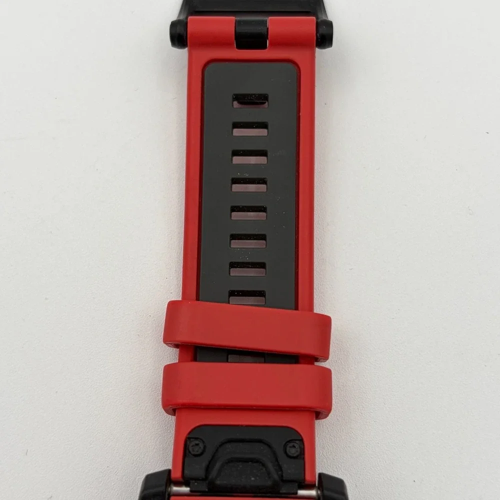 Garmin FENIX 7 Solar 51mm GPS Smartwatch - Black Red Band